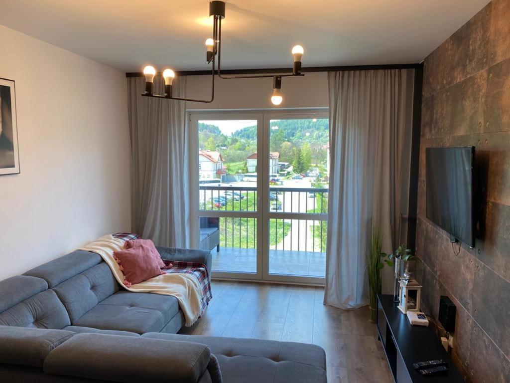 Ferienwohnung Bieszczady Apartament "Cicha Woda" Ustrzyki Dolne Exterior foto